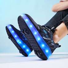 Radrolle leicht klassisch Modisch einfach Vielseitig Student Outdoor Sportlich Freizeit Doppel Rollschuhe