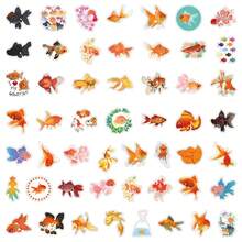 xiqixin 50pcs Goldfish Stickers - Multicolor - View 5