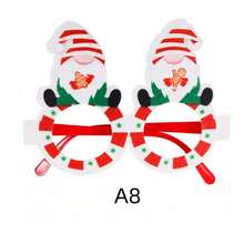 聖誕眼鏡派對裝飾、聖誕裝飾禮物、卡通眼鏡框