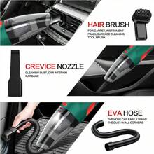 CascadeVac Aspiradora inalámbrica de succión potente de 2000mAh para uso en el hogar y el automóvil