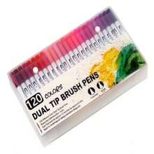 DUAL BRUSH PENS 120