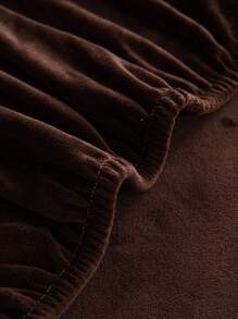 Vỏ đệm ghế sofa chống trượt Crystal Velvet, Vỏ bọc ghế sofa đàn hồi chống thú cưng theo phong cách hiện đại, Vỏ bọc ghế cho phòng khách Ghế dài hình chữ L và Ghế sofa 1/2/3/4 chỗ ngồi (được bán riêng) - Cà phê nâu - Xem 9