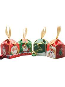 4件式平安夜平安水果零食禮盒 - 彩色 - 查看 3