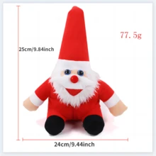 1件紅色聖誕節卡通角色寵物服裝,騎乘聖誕老人服裝,適用於小型,中型和大型寵物 - 紅色 - 查看 3