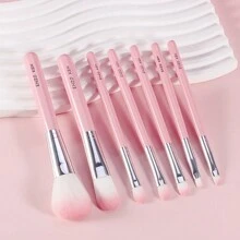 Set de brochas de maquillaje rosa, Set de brochas, Kit de brochas de maquillaje, Set de brochas de maquillaje, Set de maquillaje completo, Set de brochas de maquillaje, Kit de maquillaje completo, Set de brochas, Set de brochas de maquillaje, Set de regalo de maquillaje - Rosa - Ver 2