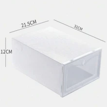 6 zapateras de plástico zapato moderno - Multicolor - Ver 8