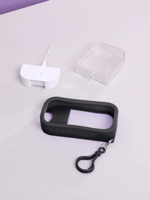 1pc 50ml Portable Refillable Perfume And Sanitizer Bottle With Silicone Cover, Moisturizing Spray Container, Travel Size, Reusable Hand SanitizerTravel Essentials ,Travel Organizer For Beach ,Summer Vacation Back To School School Supplies Holiday Camping Holiday Essentials Accessories Mini Perfume For Women Perfume For Men - Black and White - View 6