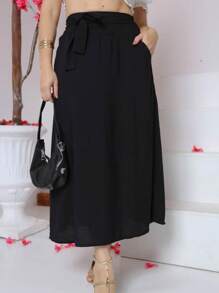 Women Skirts - Black - View 2