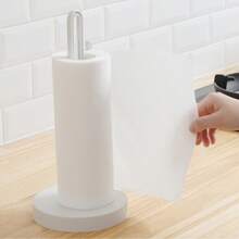 1pc Freestanding Paper Towel Holder For Kitchen, Countertop, Dining Room, Contemporary Style Towel Rack - Beige - View 10