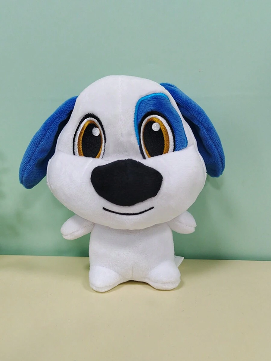 Talking Cat Claw Machine Doll Plush Toy Figure - Blue - View 1