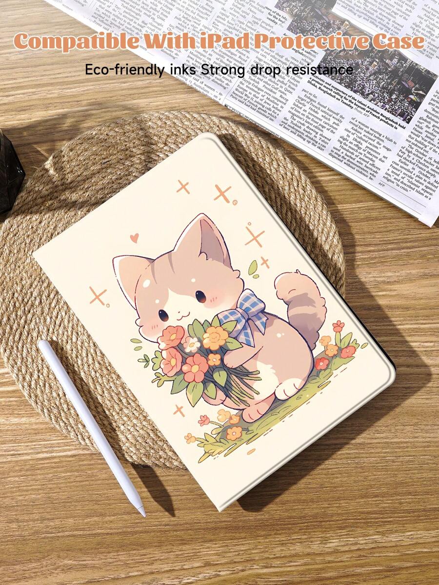 Funda Para Gato Compatible Con Ipad Nuevo Ipad Air4/5 De 10,9 Pulgadas