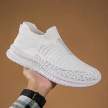 男士休閒透氣輕盈防滑耐磨步行鞋