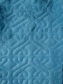 Double Bedspread Quilt With Brief, Straight Edge 2.00x2.30 - Blue - View 4
