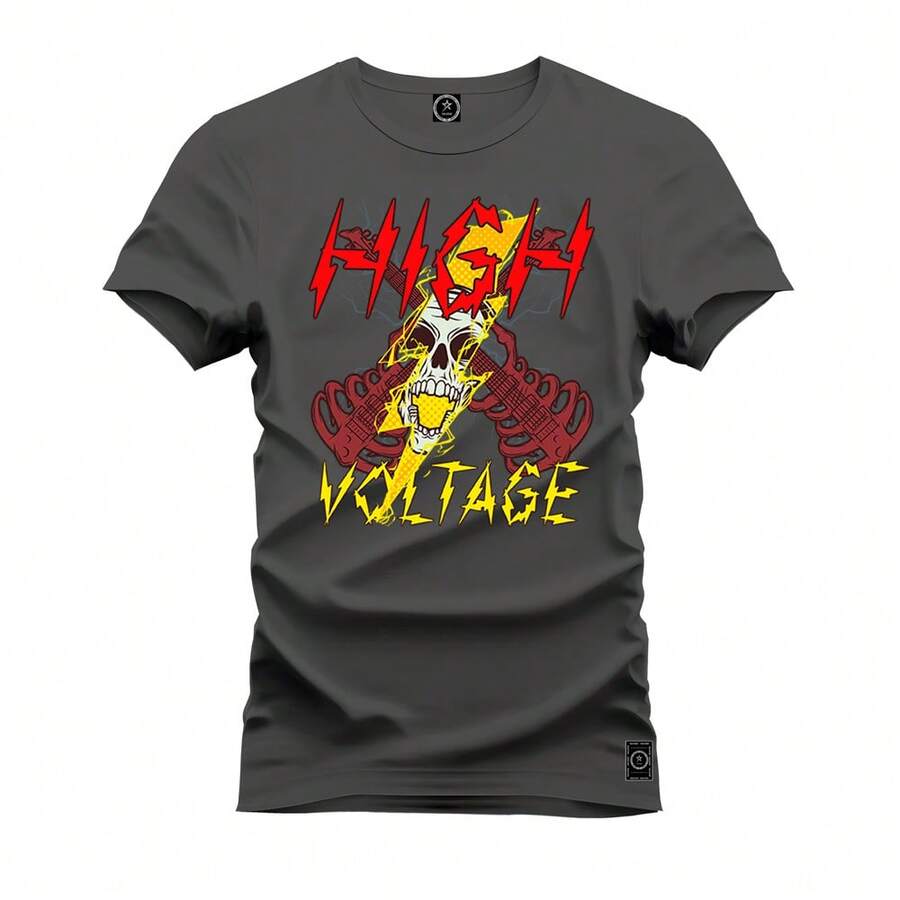 Nexstar Men T-Shirts - 深灰色 - 查看 1