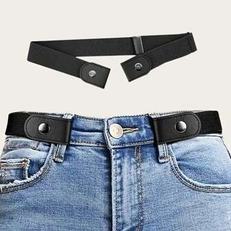 No Buckle Hassle:The Ultimate Elastic WaistBelt for Jeans and Pants -For Men andWomen1pc