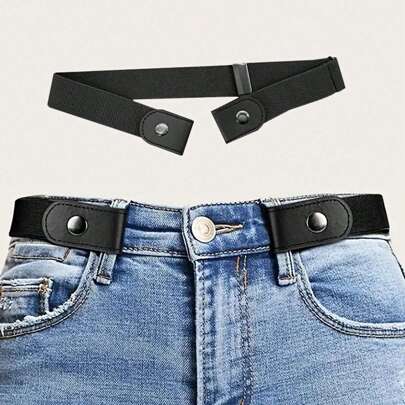No Buckle Hassle:The Ultimate Elastic WaistBelt for Jeans and Pants -For Men andWomen1pc