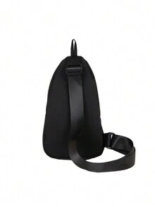 字母印花胸包,多功能運動戶外休閒手機肩背包,斜跨包