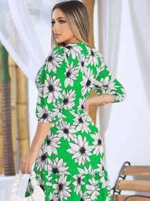 Women Dresses - Màu xanh Bạc hà - Xem 4