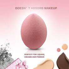 8 Pcs Makeup Sponge Set With  1pc  Storage Box, Beauty Makeup Sponge Cosmetic Tool Multicolor Makeup Sponge For Liquid Cream Foundation - Multicolor - View 3