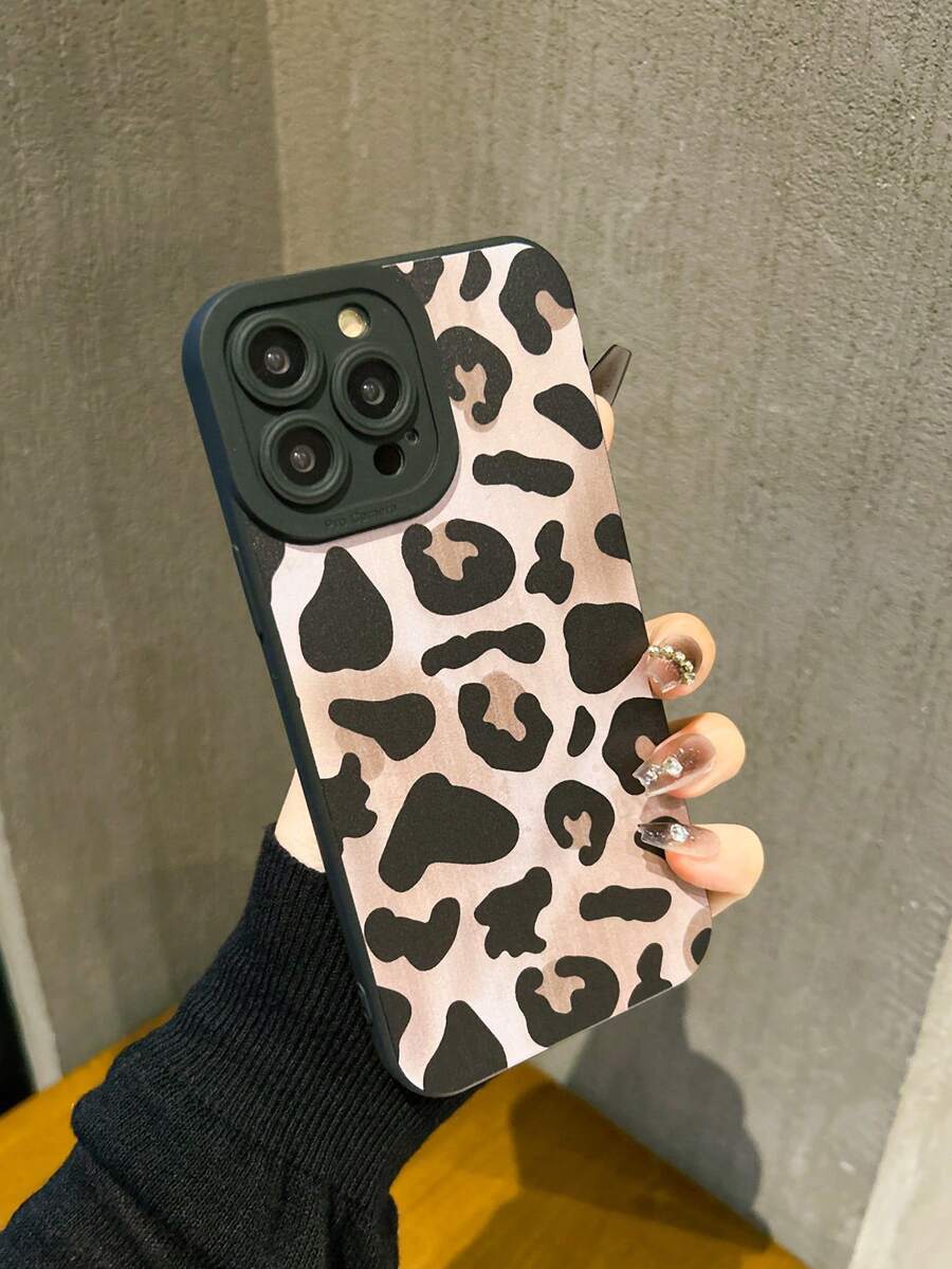 1 Ốp Điện Thoại Chống Sốc Họa Tiết Da Báo Retro Châu Âu & Mỹ Tương Thích Với Apple Iphone 11/15 - Nhiều màu - Xem 1