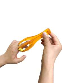1pc Finger Massage Roller,School,Back To School,Travel,Travel Essentials,Home Essentials,Spa,Massage Tool,Massage,Massager,Spa - Yellow - View 5