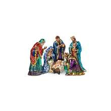 1套藝術壁貼,聖誕老人聖誕樹自粘式壁貼,窗戶浴室客廳門廊家居裝飾壁貼,可拆式開關貼紙,壁飾貼紙,7.87x11.81英寸 - 彩色 - 查看 4