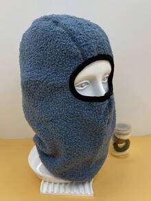 1 件装冬季户外滑雪拉法帽，带防风、防雪、保暖内衬和透气面罩，男女皆宜，适合登山、骑行、露营、滑雪