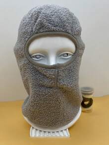 1 件装冬季户外滑雪拉法帽，带防风、防雪、保暖内衬和透气面罩，男女皆宜，适合登山、骑行、露营、滑雪