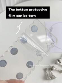 美甲装饰亚克力实心双磁铁长方形底座1个+10颗极光色练习工具水晶珠钻和树脂花朵激光设计DIY，适用于家庭、沙龙、情人节、婚礼、日常佩戴、旅行和派对，送给女性、妈妈、姐妹、妻子、女朋友 - 彩色 - 查看 2