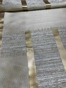 1 件现代简约北欧风格桌旗、沙发毯、床围巾 - 米色 - 查看 7