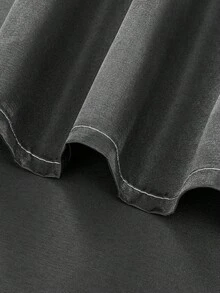 1 Miếng Dán Túi Rèm Đối với Nhà  Đồ trang trí , Trắng mỏng Rèm Và Polyester Rèm Đối với Phòng khách , Phòng ngủ , Và Ban công - màu đen - Xem 4