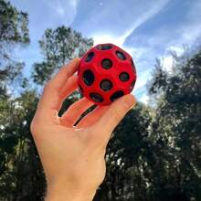 6 Pcs Space Balls Extreme High Bouncing Ball  Pop Bouncing SpaceBall Rubber Bounce Ball - Multicolor - View 6