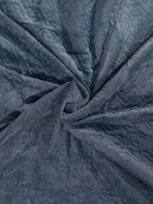 Double Bedspread Quilt With Brief, Straight Edge 2.00x2.30 - 霧霾藍 - View 4
