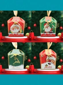 4件式平安夜平安水果零食禮盒 - 彩色 - 查看 1