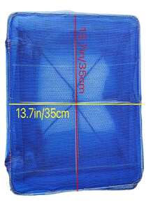 Foldable Hanging Drying Rack For Shrimp, Fish, Vegetables, And Herbs - Mesh Drying Net (25.59X13.78X13.78in), Kitchen Stuff Camping