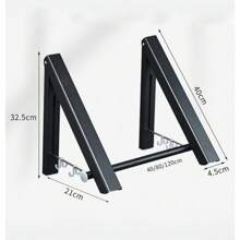 Ermo Bathroom Drying Rack Portable Folding Clothes Hanger Wall-mounted  Household Retractable Invisible Clothes Rail Drying Rack - Blue - View 5