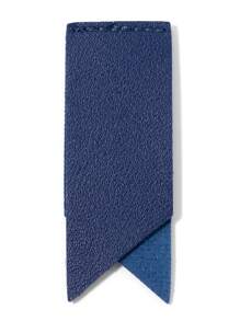 標籤式書籤藍色可愛創意皮革學生書籤,書籍分隔器 - 藍色 - 查看 6