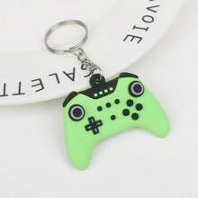 3pcs/Set Unisex Mini Handheld Game Console Keychain Pendant, Creative Gamer Bag Charm, Cute Key Chain, Gift For Friends And Players Car Accessories - Multicolor - View 5