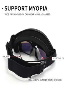 Ski Goggles - Black - View 4