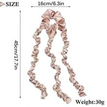 1 件装水母形免热卷发器，缎面免热卷发器，温和呵护秀发，适合女性，睡眠卷发器，免热卷发钩环，适合夜间发型 DIY