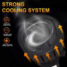 Essential Premium Led Lamp 12000lm H7 H11 9005 9006 - Black - View 7