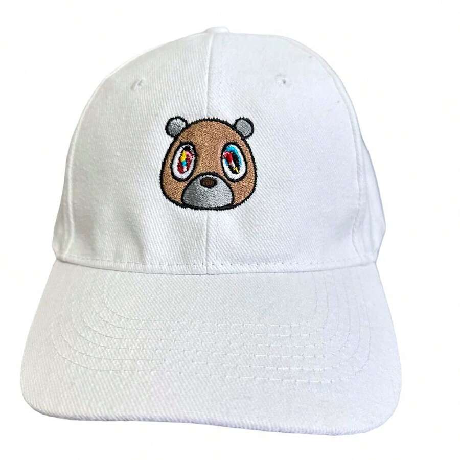 Kanyewest Graduation Bear Cap - White - View 1