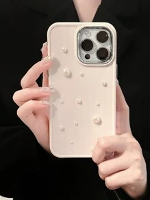 3pcs Pearl Decor, Premium Feeling, Suitable For Apple Products Waterproof Shockproof Anti-Fall Scratch Resistant - Multicolor - View 3