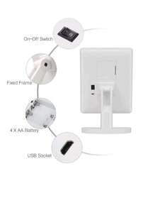 Espejo de maquillaje con luz led - Blanco - Ver 5