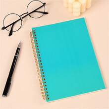 1 Pieza Cuaderno De Oficina A5, Verde - Verde - Ver 1