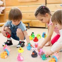 20入組迷你鴨子設計派對禮物 - 黃色 - 查看 10