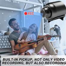 X5 Mini 1080p Wifi 高畫質夜視移動式偵測監視器 - USB - 查看 2