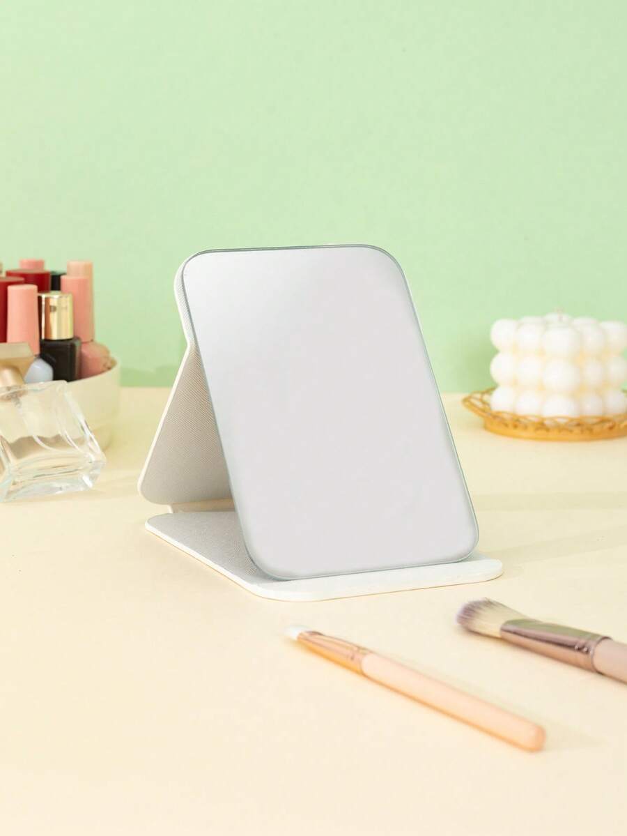 Espejo De Tocador Plegable Blanco - Blanco - Ver 1