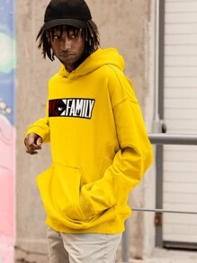 Men Sweatshirts - 黃色 - 查看 4