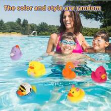 20入組迷你鴨子設計派對禮物 - 黃色 - 查看 4